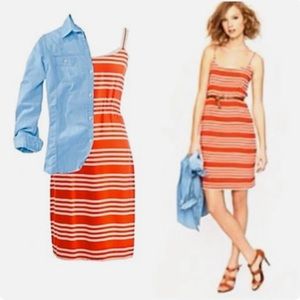 J. Crew Nautical Stripe Sundress